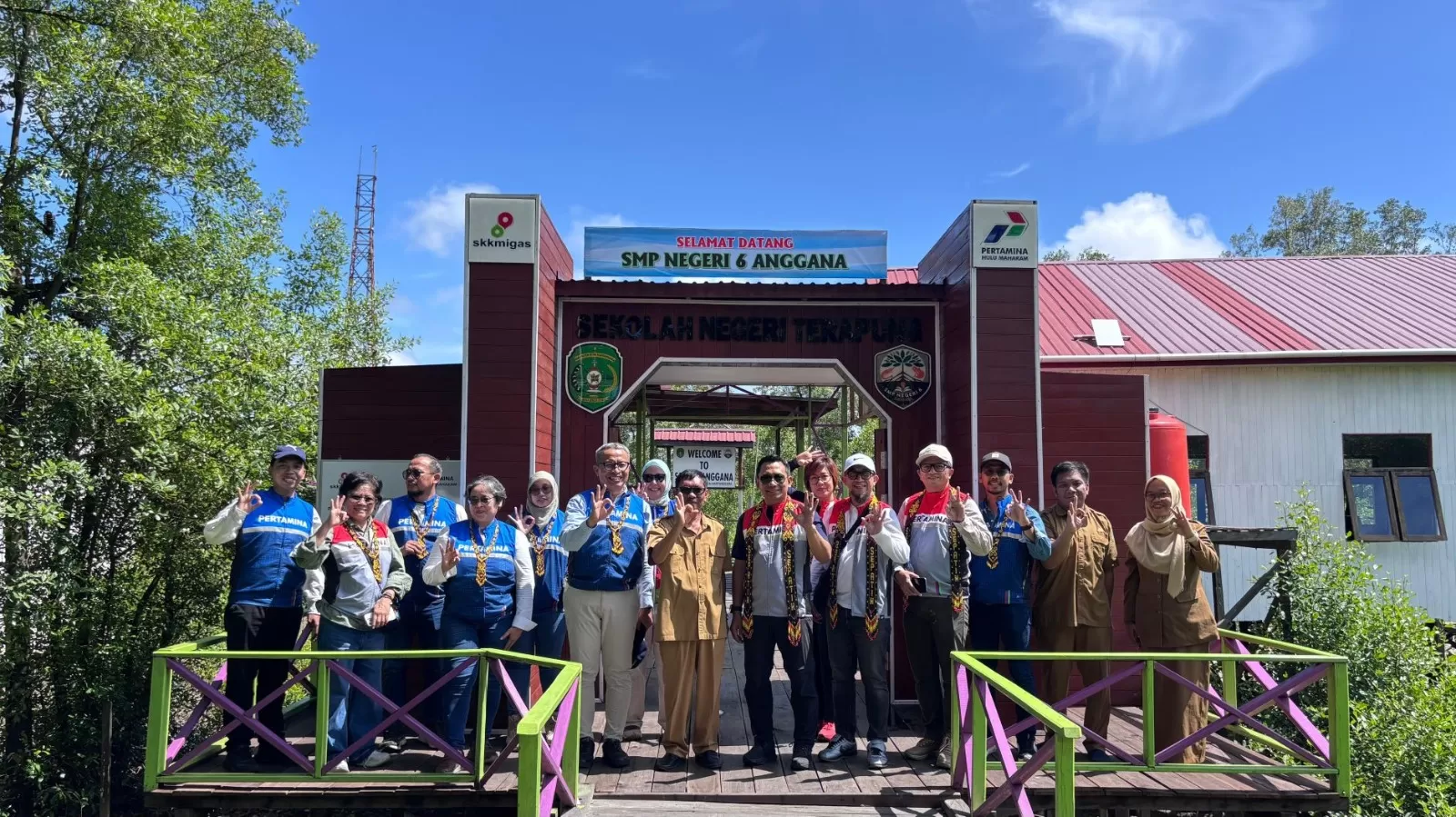 Sekolah Negeri Terapung binaan Pertamina Hulu Indonesia terus berlanjut.