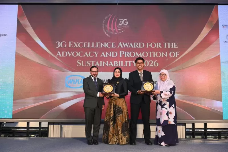 Hingga April 2026, WIKA meraih tiga penghargaan ESG di tingkat global. (DOK. WIKA)
