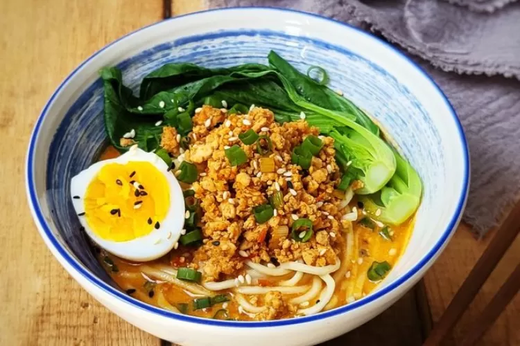 Tantanmen atau tan tan ramen (Cookpad/@dapur_moengil)