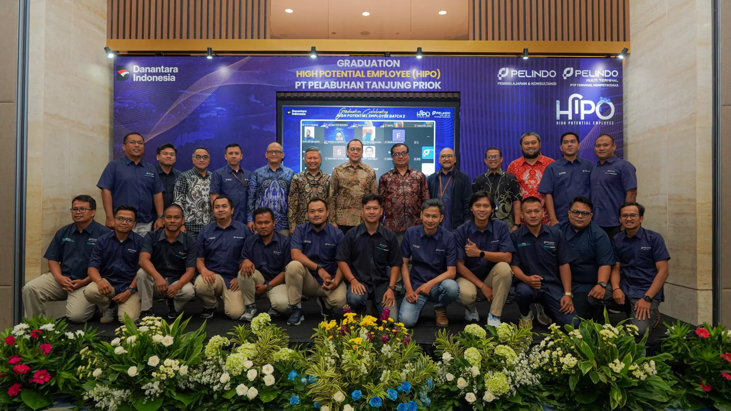 PTP Nonpetikemas menuntaskan Program HiPo Batch II untuk memperkuat kompetensi SDM pelabuhan multipurpose yang unggul dan adaptif. (Dok. PTP Nonpetikemas)