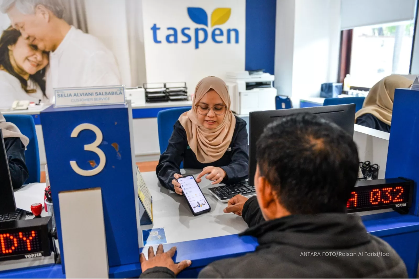TASPEN mengajak peserta pensiun rutin autentikasi tiap awal bulan agar manfaat pensiun cair tepat waktu dan berkelanjutan. (Dok. TASPEN)
