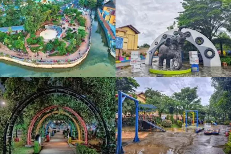 Taman Gajah Tunggal di kota Tangerang memiliki luas 7.000 meter persegi.   (tamankita.tangerangkota.go.id)