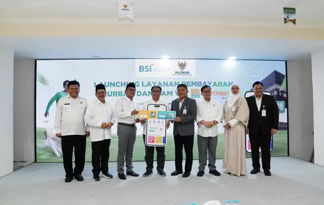 BSI dan BAZNAS menghadirkan fitur digital pembayaran DAM Haji dan kurban di BYOND by BSI untuk memudahkan ibadah secara praktis dan transparan. (Dok. BSI)
