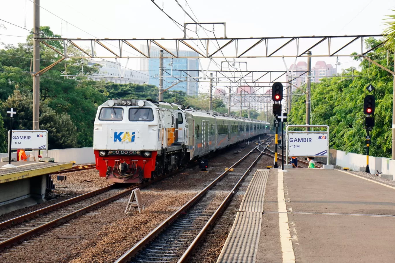 Ilustrasi - 5 kereta api dengan jarak tempuh terjauh di Indonesia. (kai.id)