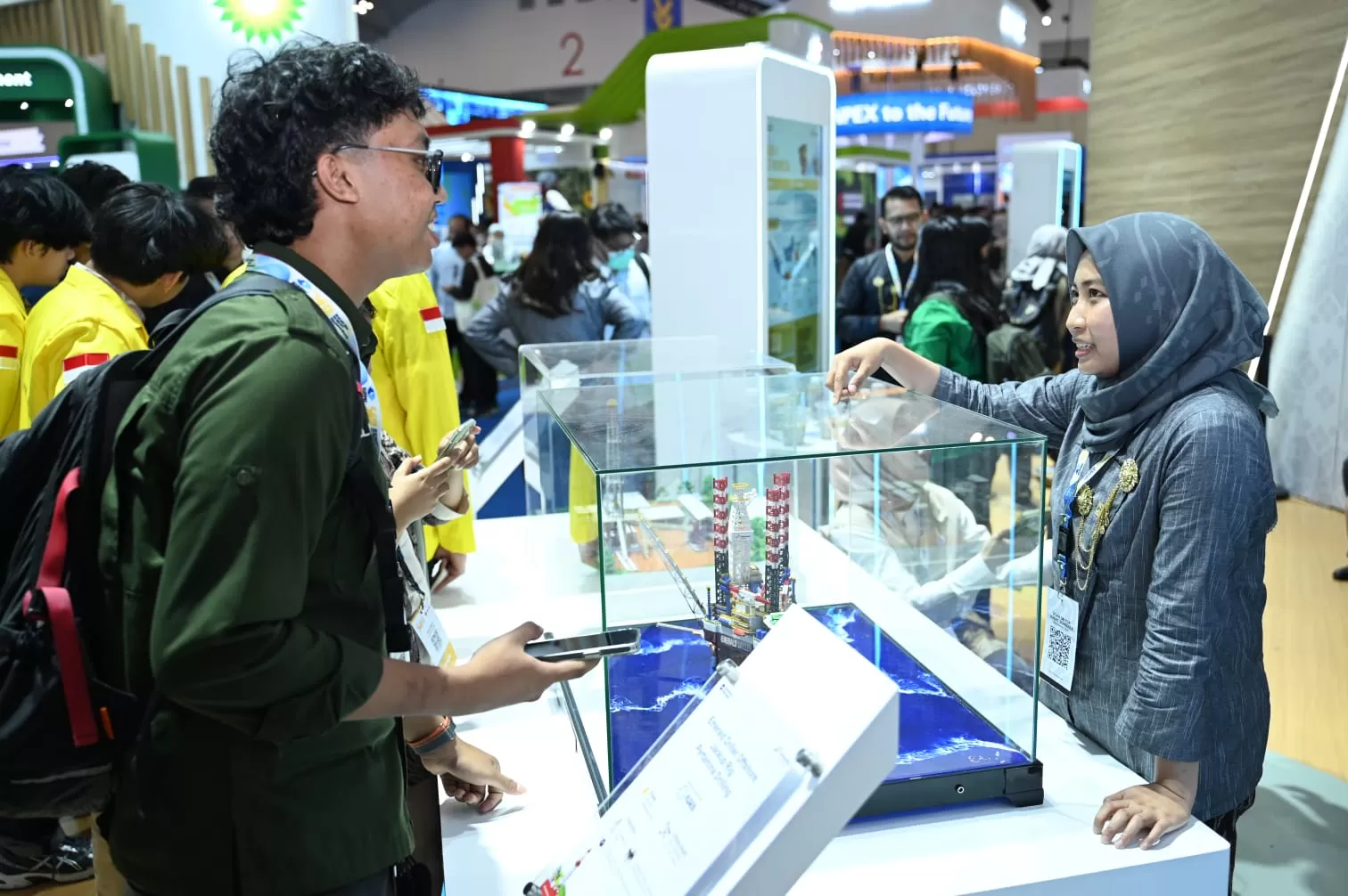 Pertamina Drilling tampil di IPA Convex 2026 dengan inovasi migas, teknologi offshore, dan program energi berkelanjutan. (Dok. Pertamina Drilling)