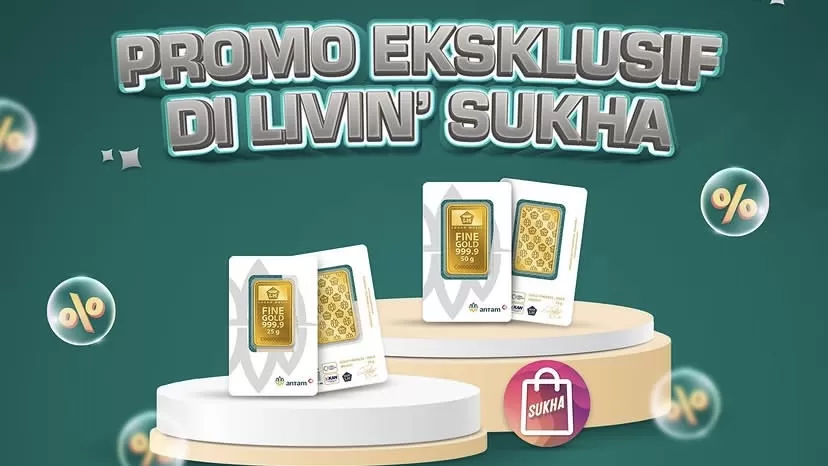 Livin&rsquo; by Mandiri kembali menghadirkan promo emas Antam dengan potongan harga hingga Rp1 juta. Selain diskon, ada juga gratis ongkir untuk pembelian tertentu sampai akhir Mei 2026.