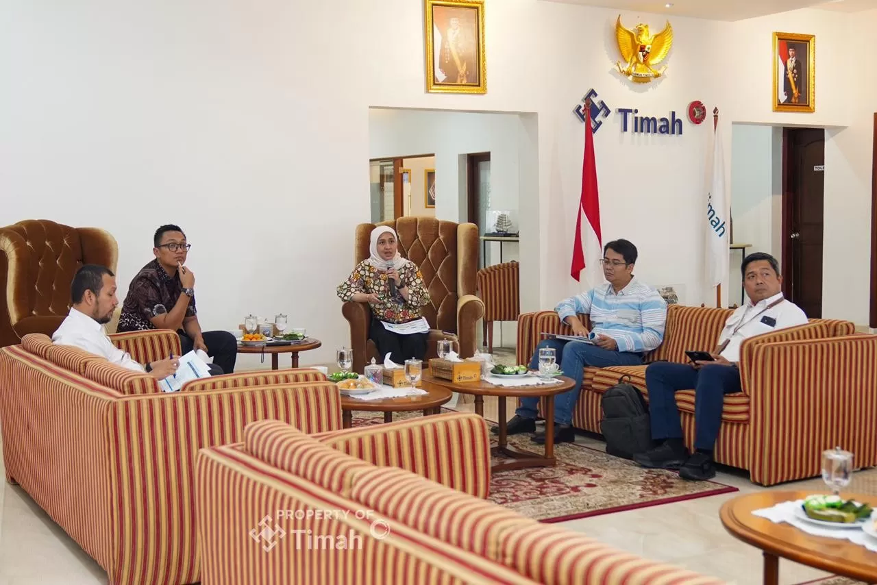 Pemerintah mengevaluasi transformasi PT TIMAH untuk memperkuat hilirisasi, efisiensi bisnis, dan daya saing industri timah nasional. (Dok. PT Timah)