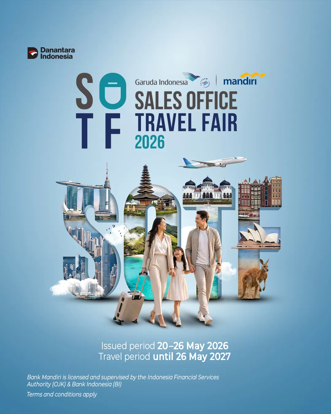 Garuda Indonesia menghadirkan SOTF 2026 dengan 300 ribu kursi penerbangan harga promo untuk rute domestik dan internasional hingga Mei 2027 (Dok. Garuda Indonesia )