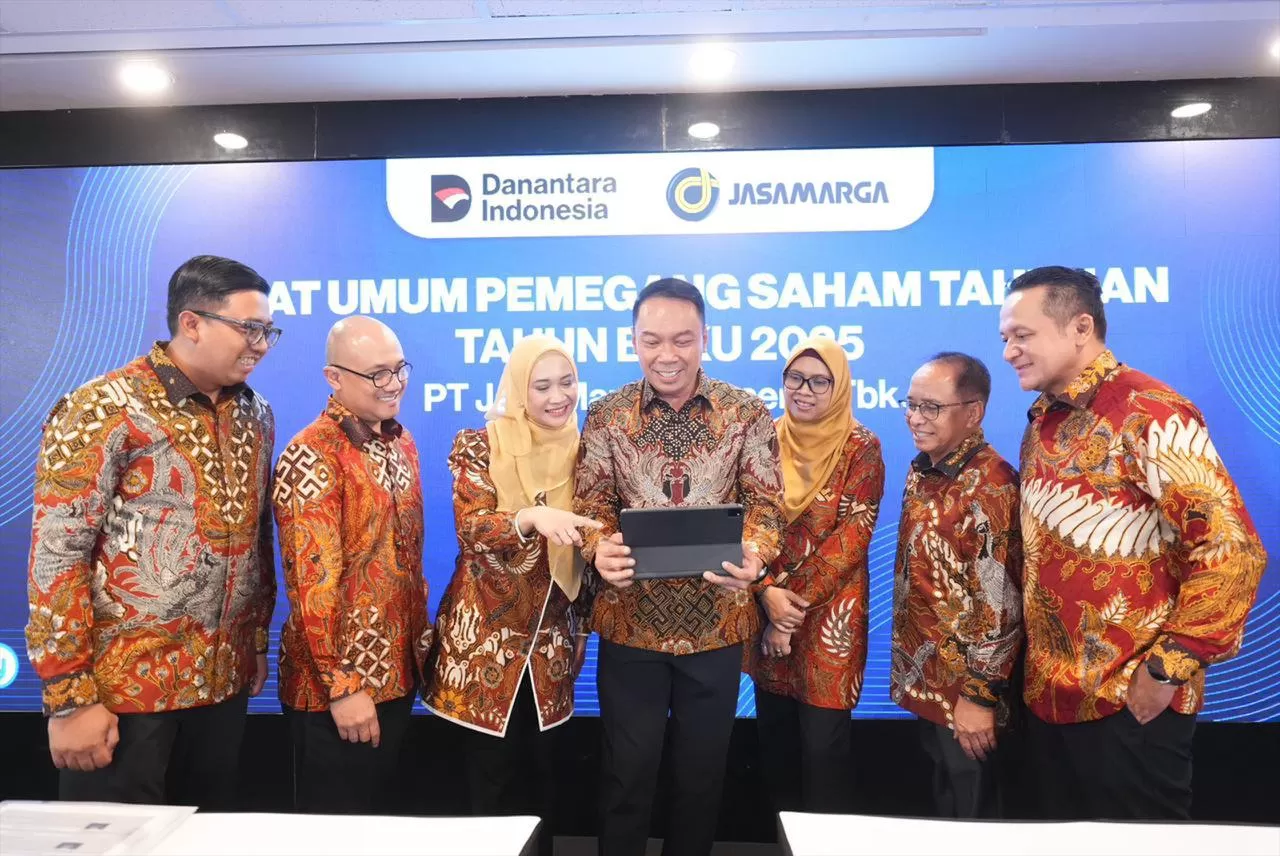 Jasa Marga bagikan dividen Rp1,1 triliun dan catat pertumbuhan pendapatan serta transformasi digital sepanjang 2025. (jasamarga.com)