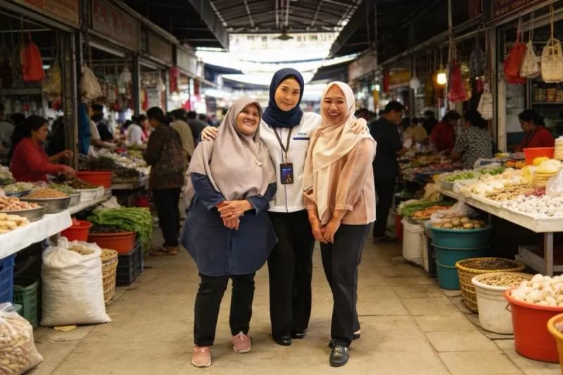 Kehadiran PNM Mekaar menjadi ruang bagi para ibu untuk perlahan terbebas dari jerat rentenir melalui pembiayaan, pendampingan, dan kebersamaan dalam kelompok. (DOK. PNM)