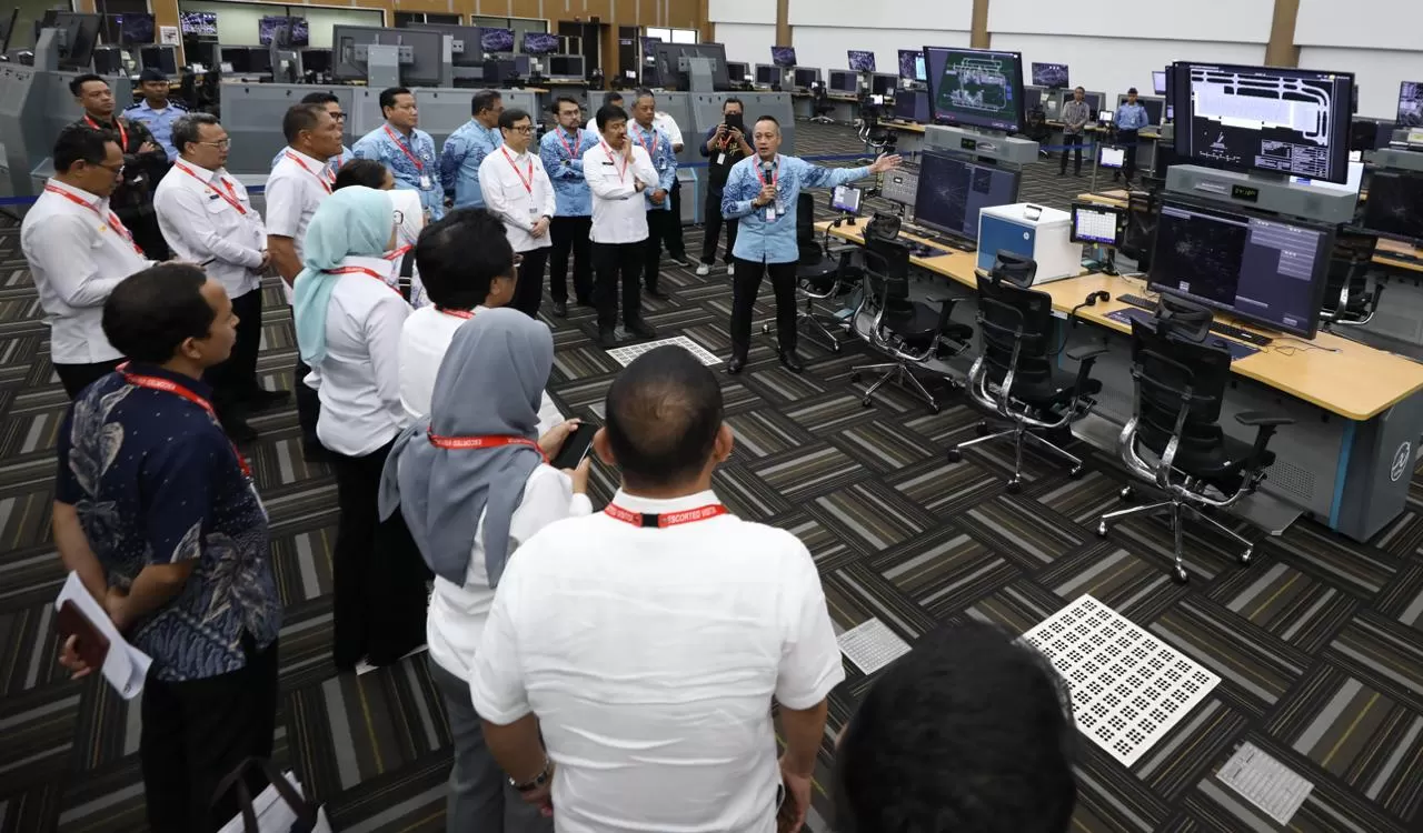 Komisi V DPR RI melakukan Kunjungan Kerja Spesifik ke Kantor Pusat AirNav Indonesia di Tangerang, Banten, Jumat (22/5/2026). (DOK. AirNav Indonesia)