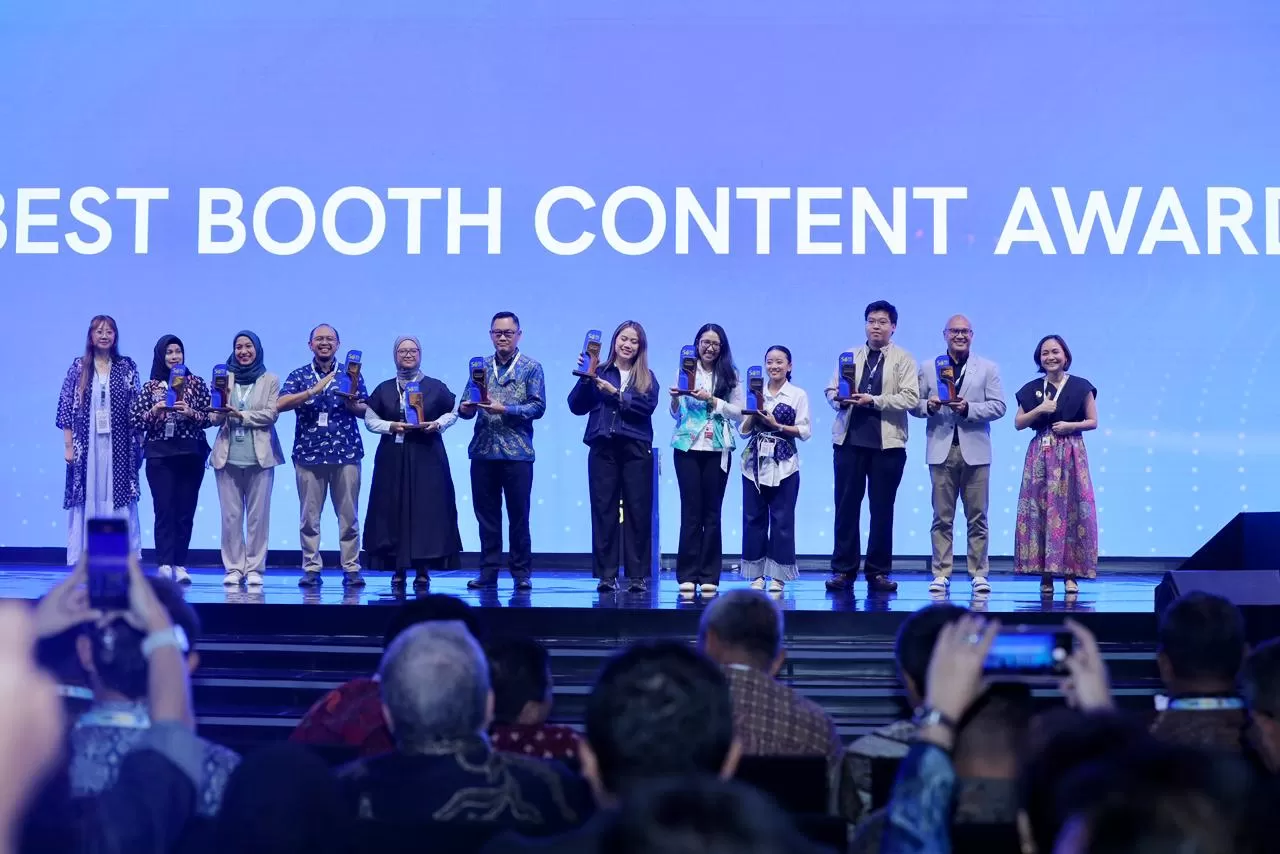 PHE meraih tiga penghargaan di IPA Convex 2026, termasuk Favorite Booth Award dan Best Booth Content Award kategori Extra Large. (Dok. PHE)