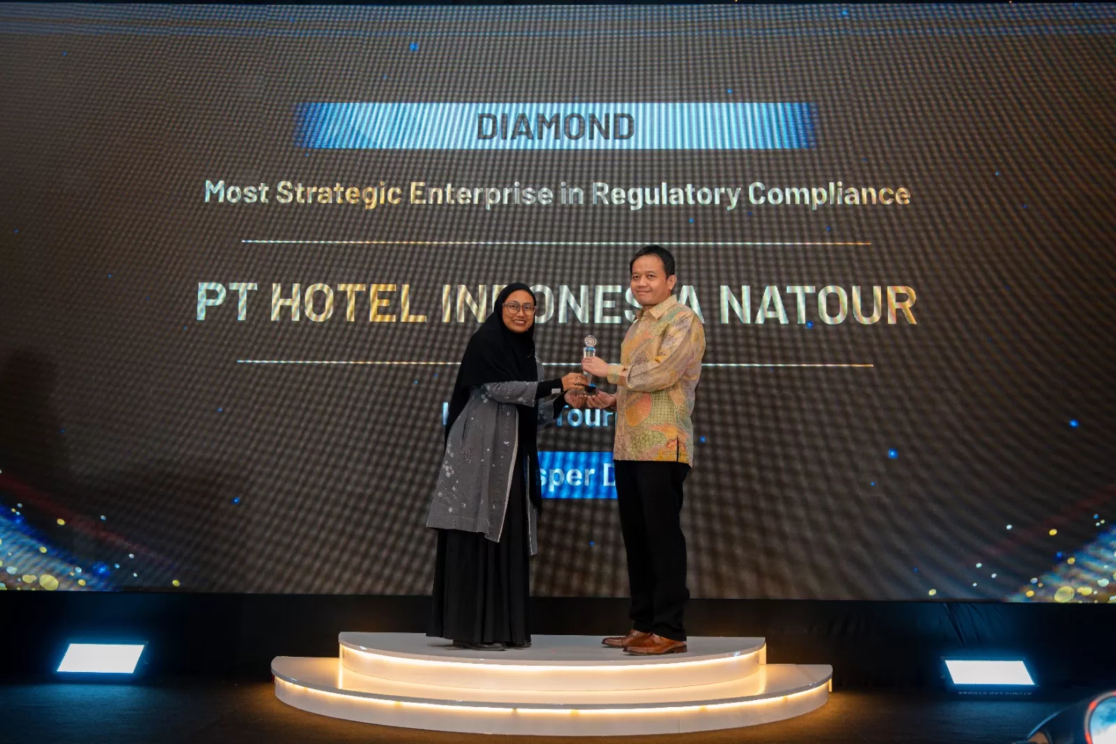 Penghargaan Diamond di IRCA 2026 menjadi bukti konsistensi InJourney Hospitality dalam menerapkan prinsip Good Corporate Governance.