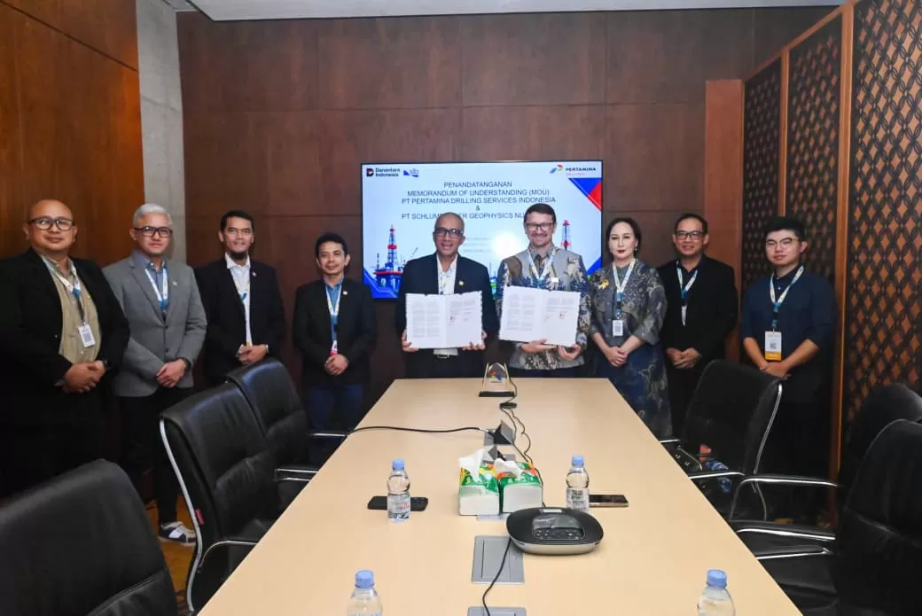Pertamina Drilling dan SGN menandatangani MoU strategis untuk memperkuat layanan pengeboran migas onshore dan offshore. (Dok. Pertamina Drilling)