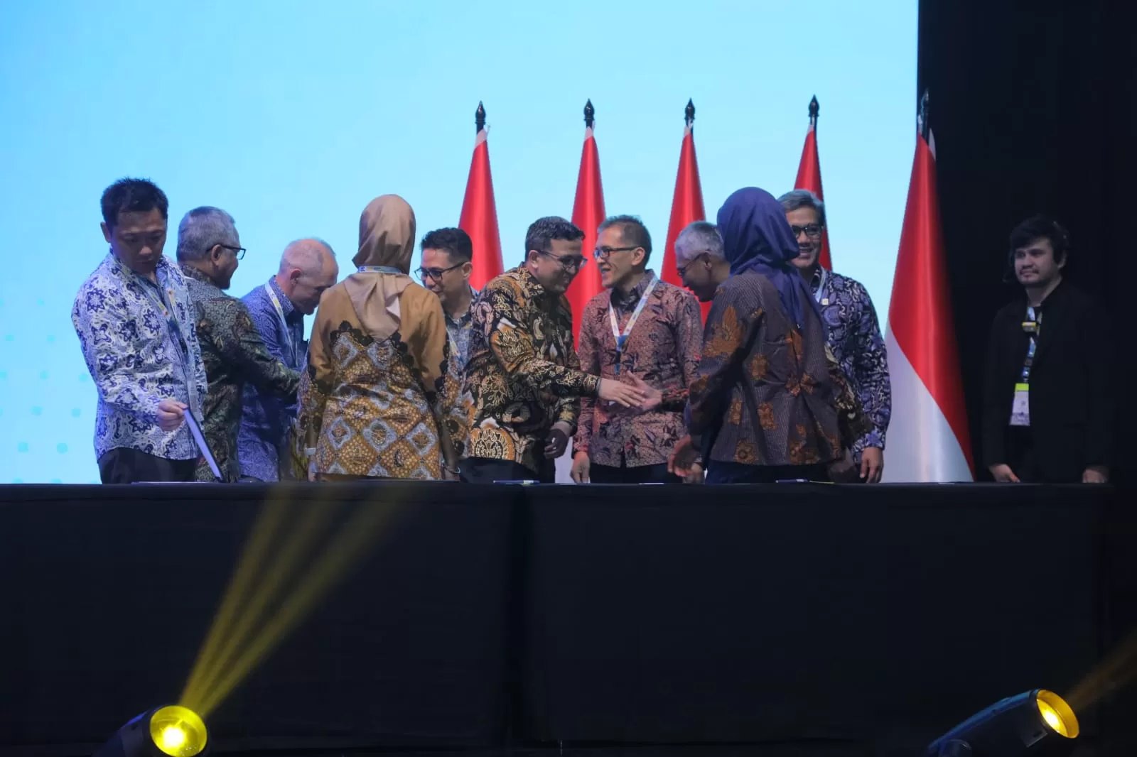 Pertamina, PHE, dan ERIA menjalin kerja sama pengembangan teknologi CCS/CCUS guna memperkuat dekarbonisasi sektor hulu migas Indonesia. (Dok. Pertamina)