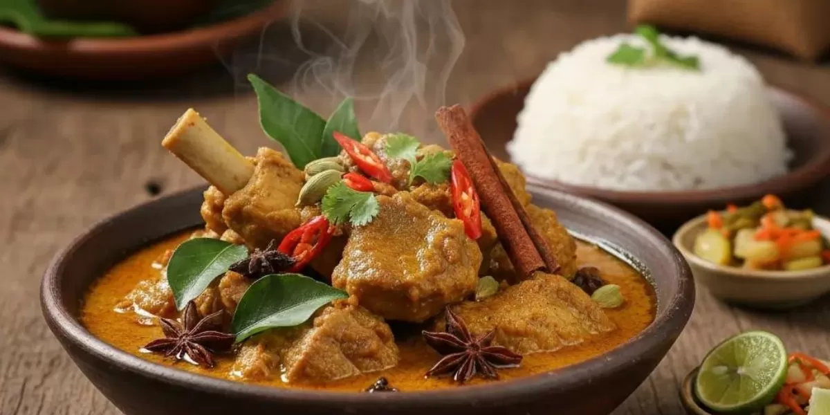 Cari ide menu Iduladha 2026? Coba resep gulai kambing gurih dan empuk ini, lengkap dengan bahan, cara membuat, serta tips antiprengus. (Ilustrasi)