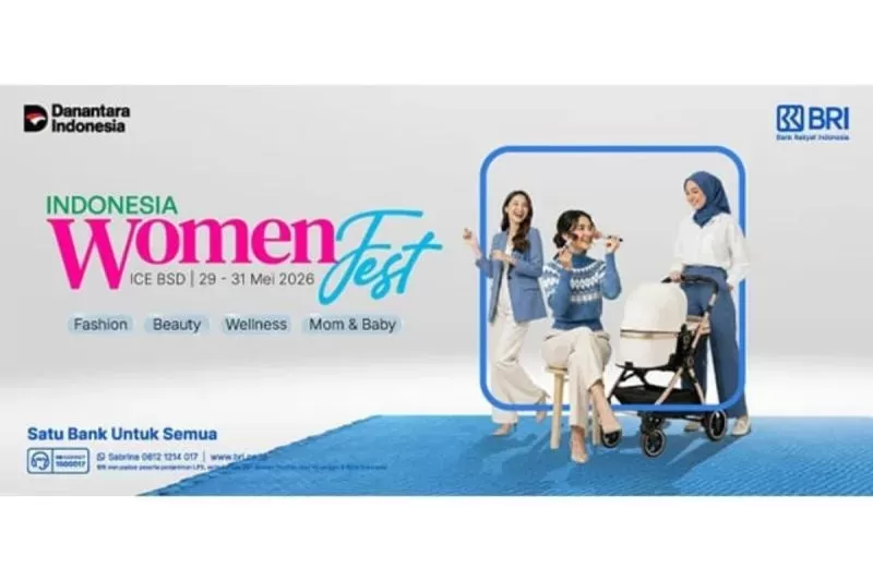 Festival perempuan terbesar tahun ini hadir dengan pengalaman belanja dan hiburan yang lebih praktis berkat dukungan layanan digital dari BRI.