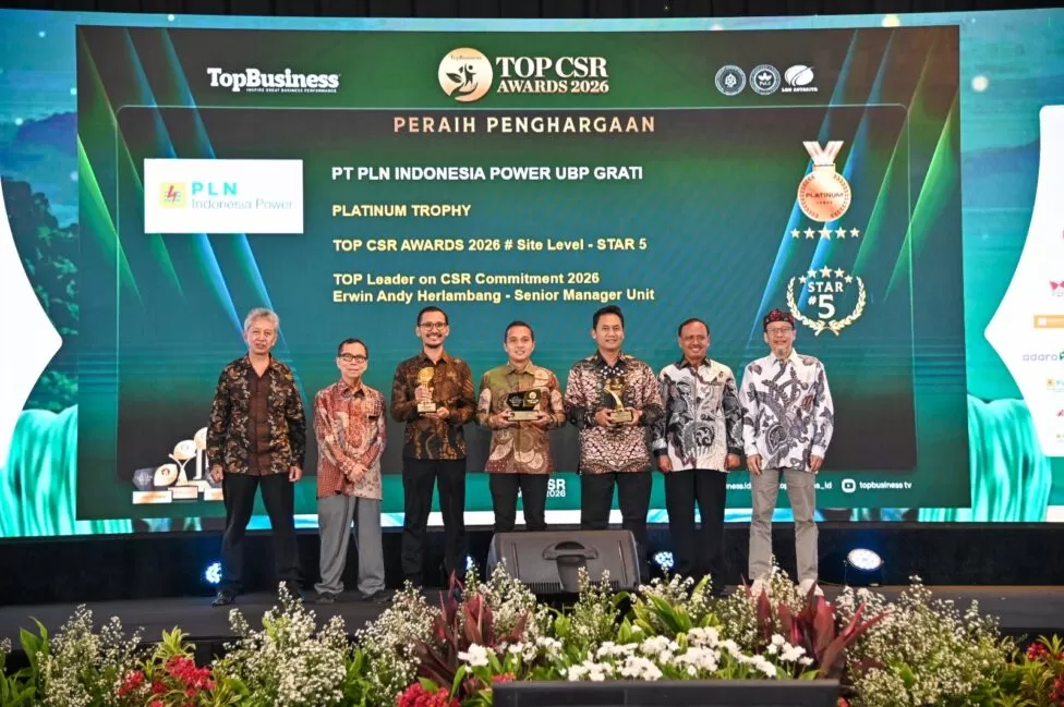 PLN Indonesia Power kembali mencatat prestasi dengan memborong penghargaan di TOP CSR Awards 2026. Bukti bahwa ESG telah menjadi bagian dari budaya perusahaan.