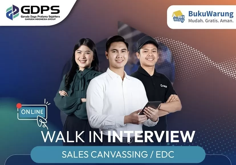 Walk In Interview GDPS dijadwalkan berlangsung pada 11 Juni 2026. Selain gaji sesuai UMR, karyawan juga berkesempatan mendapatkan tunjangan serta perlindungan BPJS.