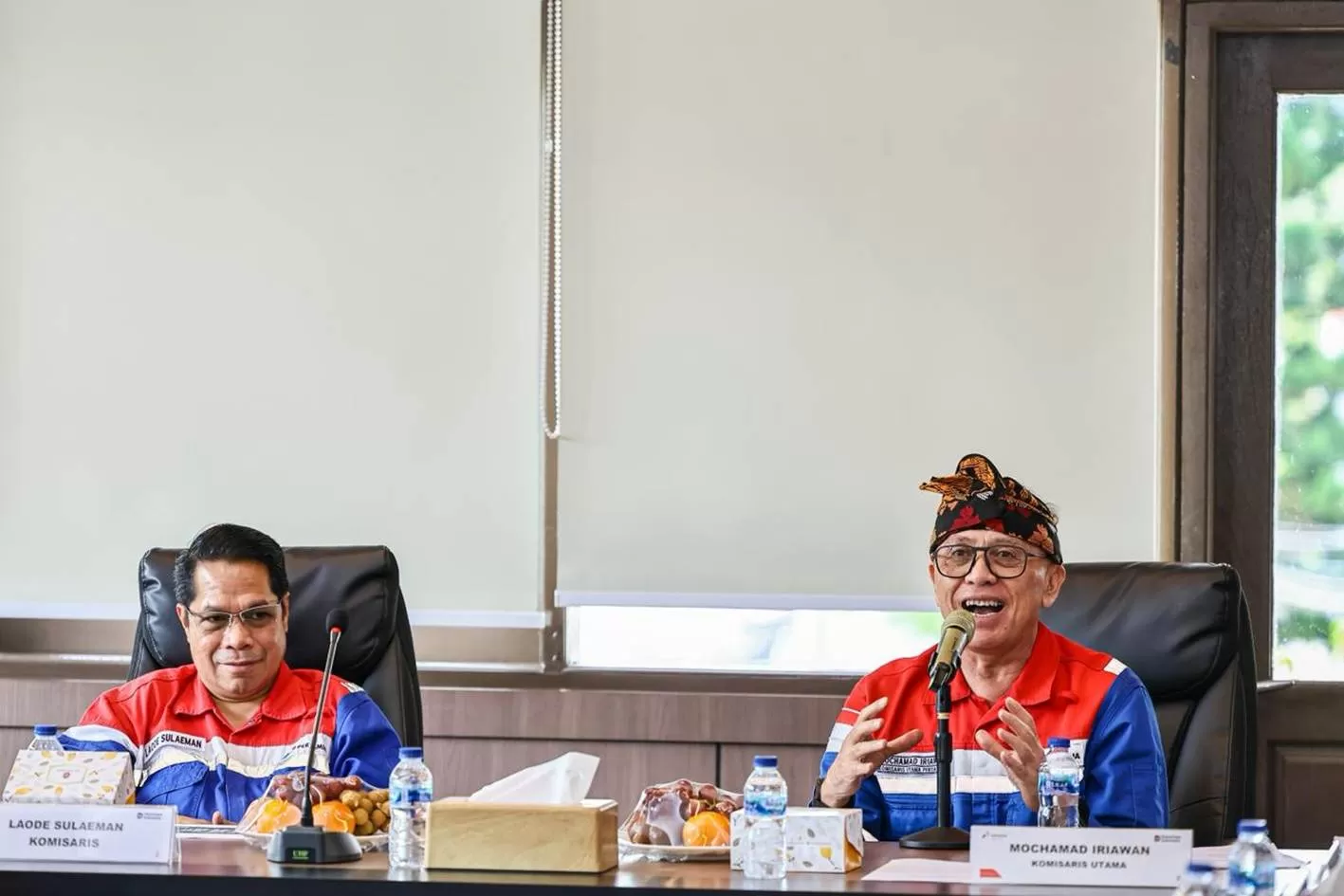 Dewan Komisaris Pertamina meninjau IT Manggis di Bali guna memastikan keandalan fasilitas operasi dan stabilitas pasokan energi tetap terjaga. (Dok. Pertamina)