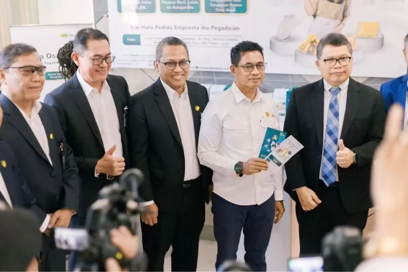 Pegadaian resmi ekspansi ke Timor Leste dan mencatat kinerja positif dalam 2 bulan, dengan 600+ transaksi dan program Gadai Peduli untuk masyarakat. (Dok. Pegadaian)