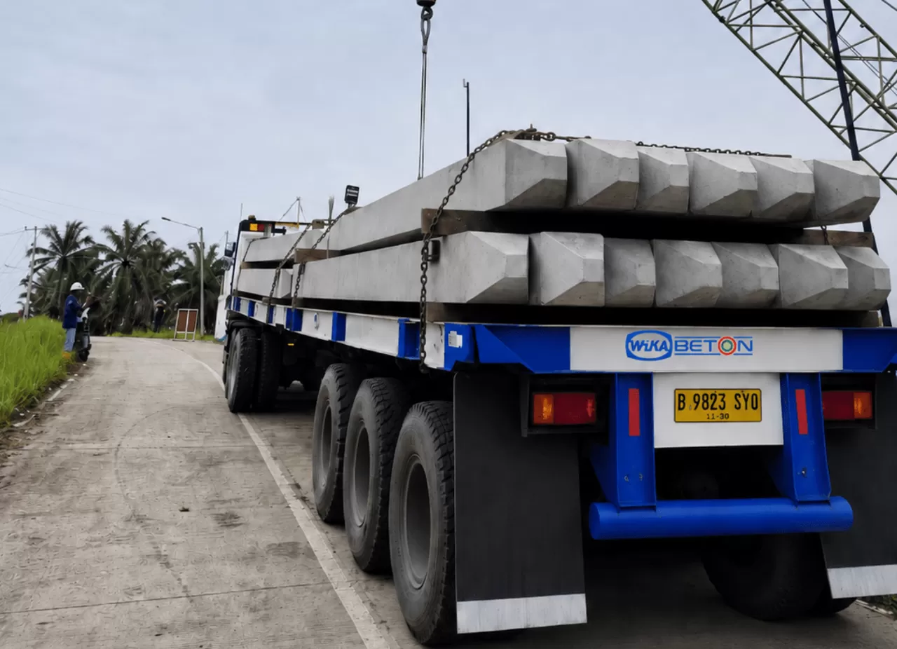 WIKA Beton memasok beton pracetak senilai Rp75,9 miliar untuk percepatan pembangunan Sekolah Rakyat di berbagai wilayah Indonesia. (wika-beton.co.id)