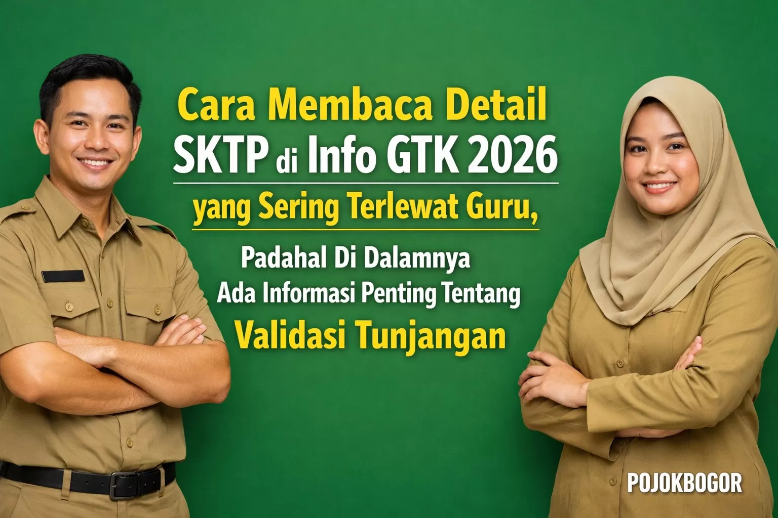 Sktp Cara Membaca Detail SKTP di Info GTK 2026 yang Sering Terlewat Guru ...