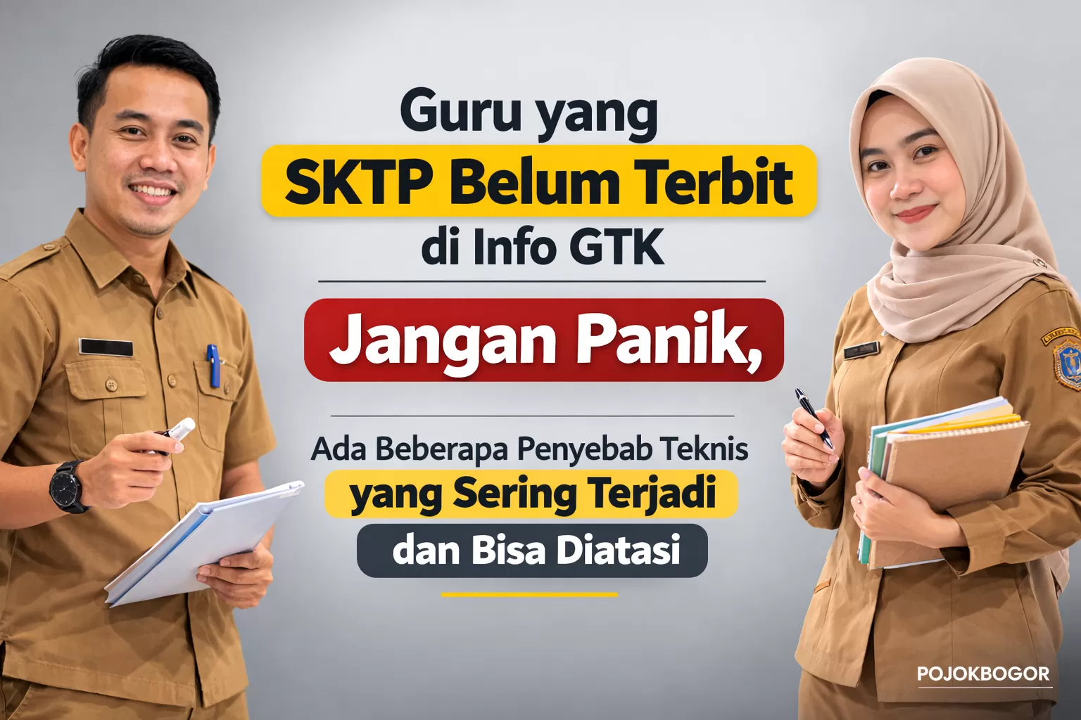 Sktp Guru yang SKTP Belum Terbit di Info GTK Jangan Panik, Ada Beberapa ...