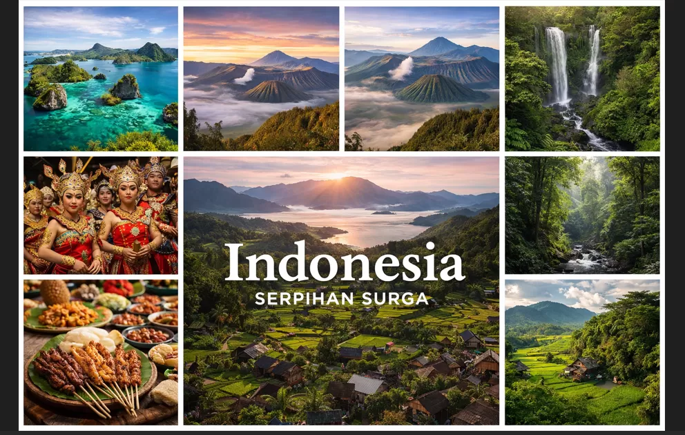 Indonesia serpihan Surga di Bumi
