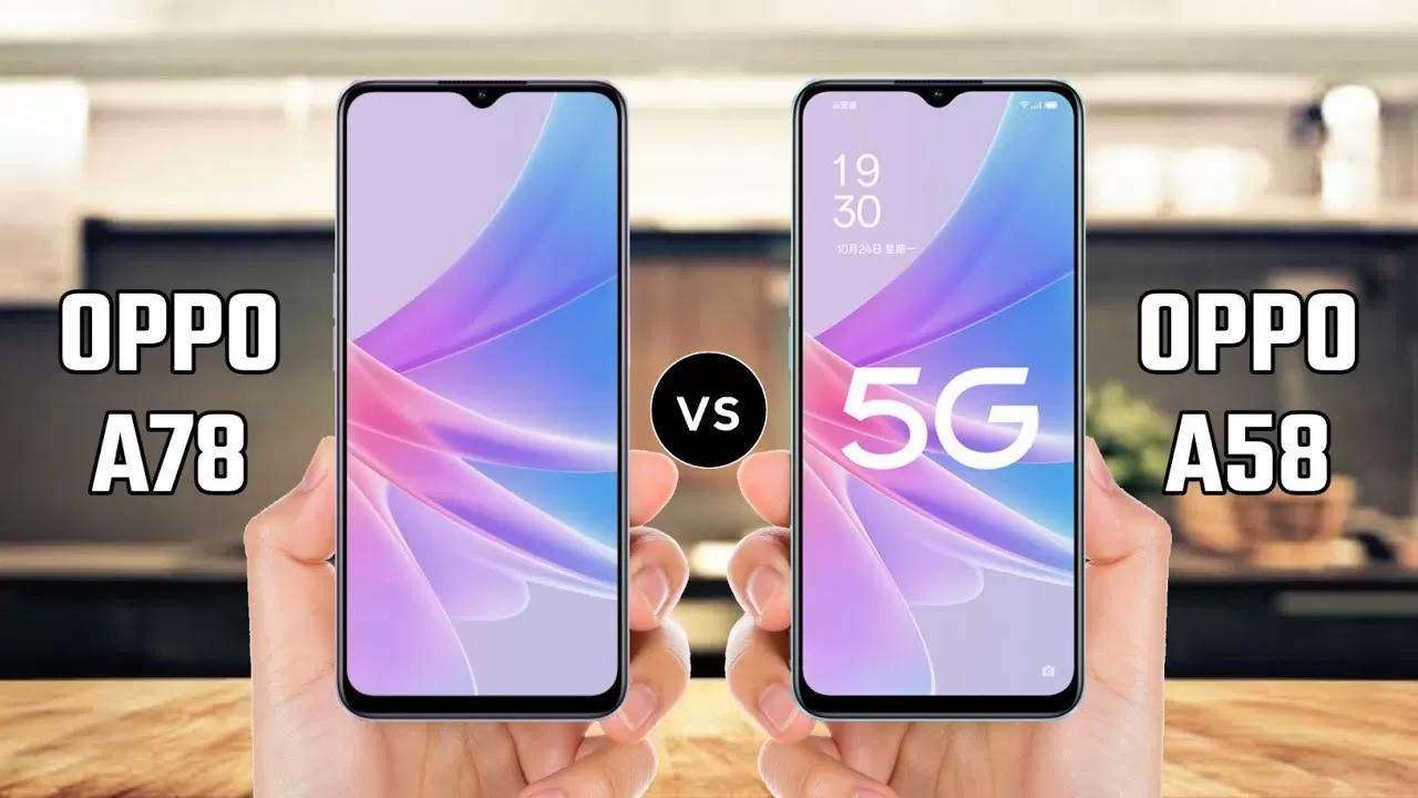 Oppo A58 4G vs Oppo A78 4G 