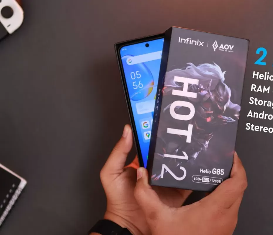 infinix hot 12 aov