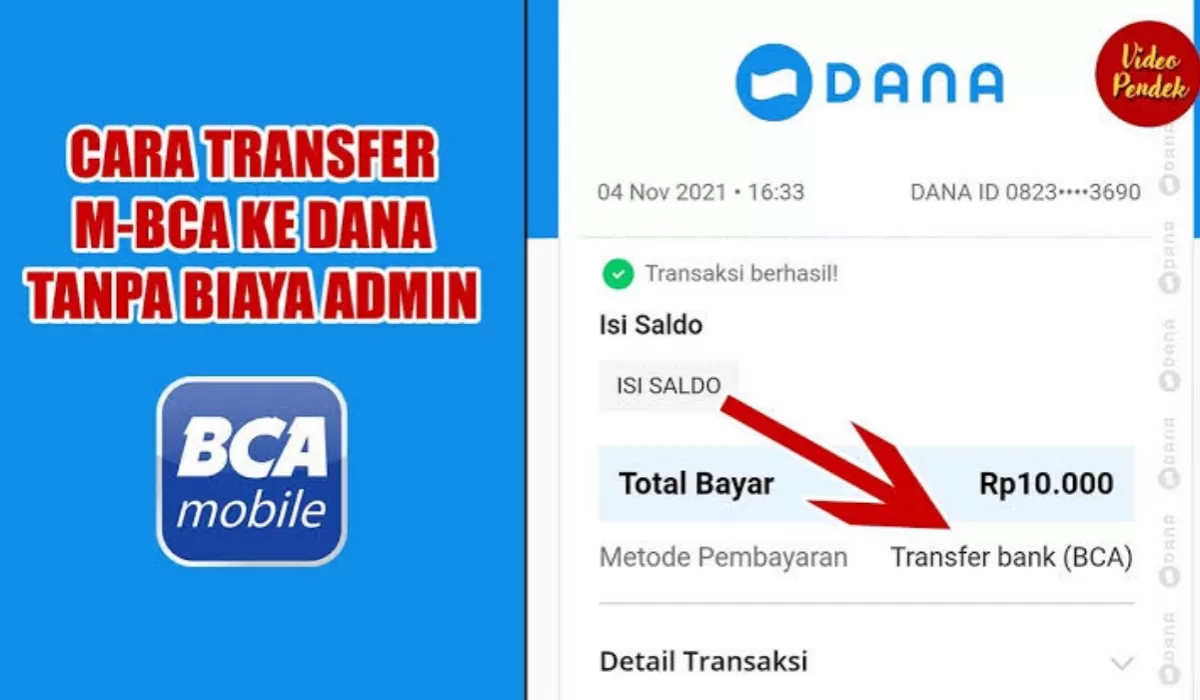 Cara Transfer DANA Ke BCA Lewat M-Bangking Dan Sebaliknya Dengan Mudah ...