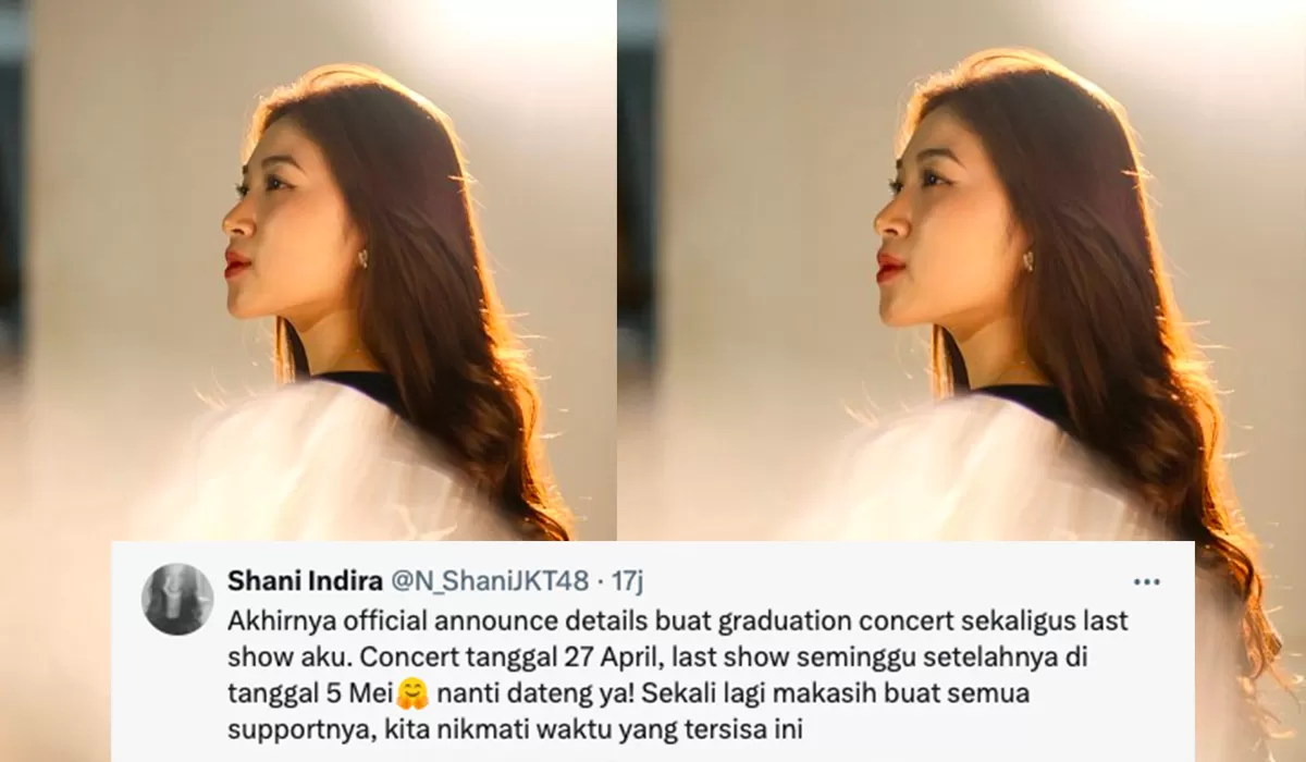 Pengumuman Graduation Concert Last Voyage Dan Last Show Shani JKT48 ...