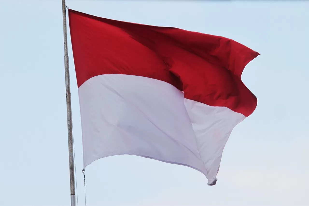 Bendera Kebangsaan Indonesia Merah Putih ( Gambar oleh Mufid Majnun dari Pixabay)
