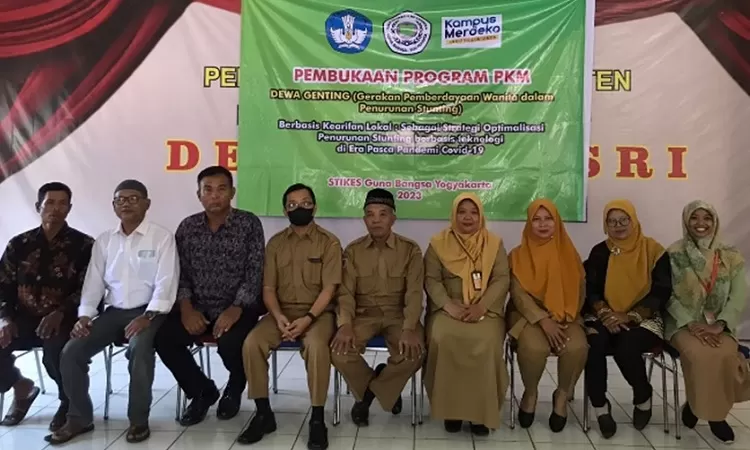 STIKES Guna Bangsa Yogyakarta Luncurkan Dewa Genting Berbasis Kearifan Lokal Sebagai Strategi Optimalisasi Penurunan Stunting