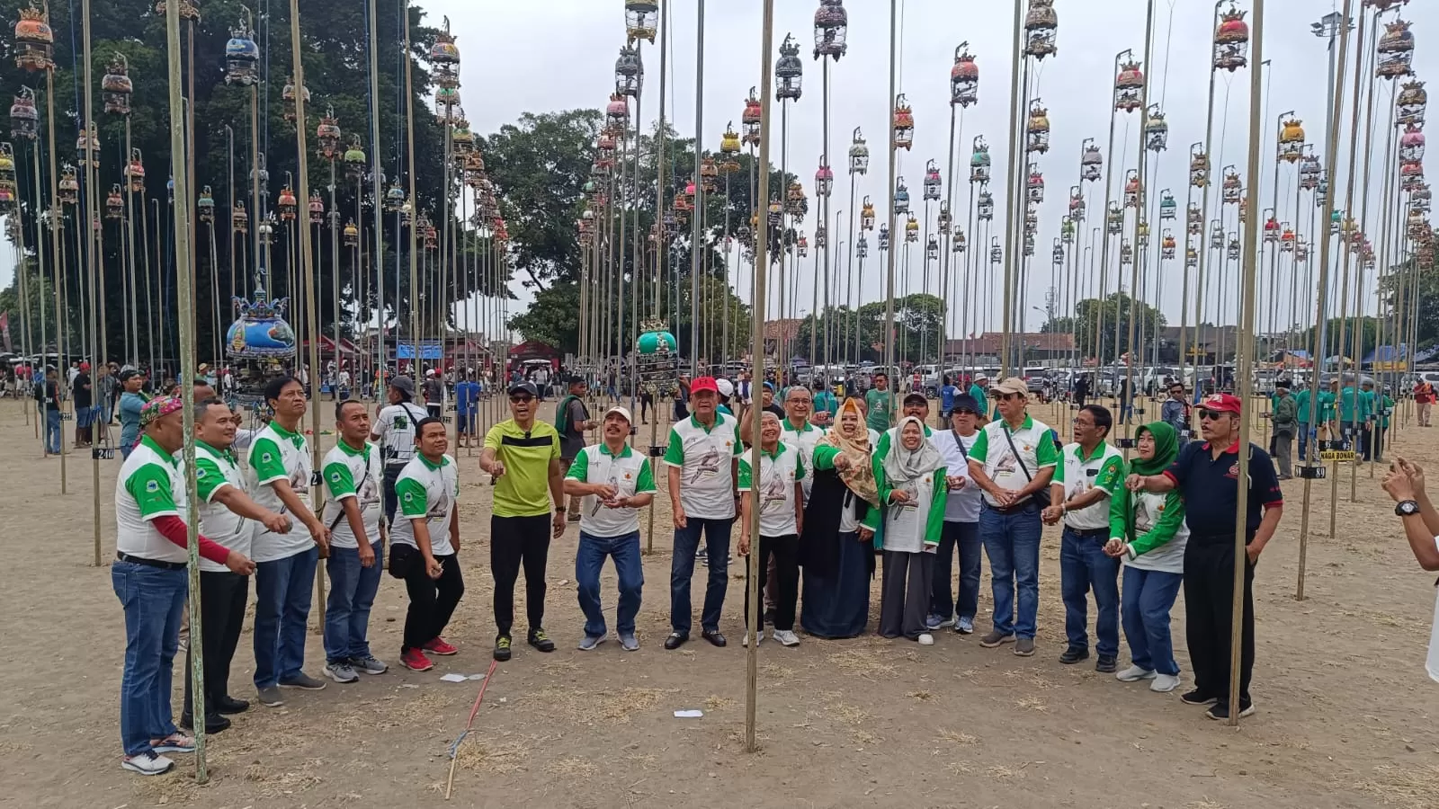  Konkurs Perkutut Piala Raja HB Cup ke XXXII di Alun-alun Selatan Yogyakarta ( (Istimewa))