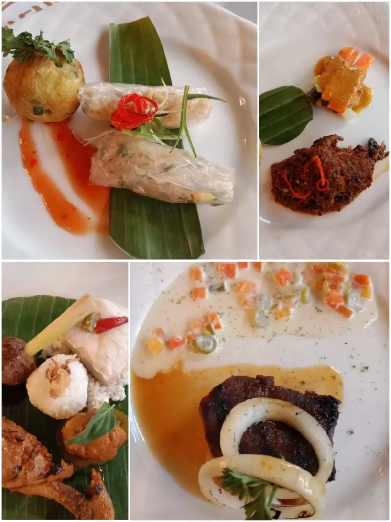 Menu-menu andalan Losarium ada Dagiang Balapih, Lidhah ala Biefstuk, Catur Sagatra dan Domba Balamak (Foto: Harminanto)