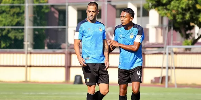 Rakic saat berlatih bersama PSIM.