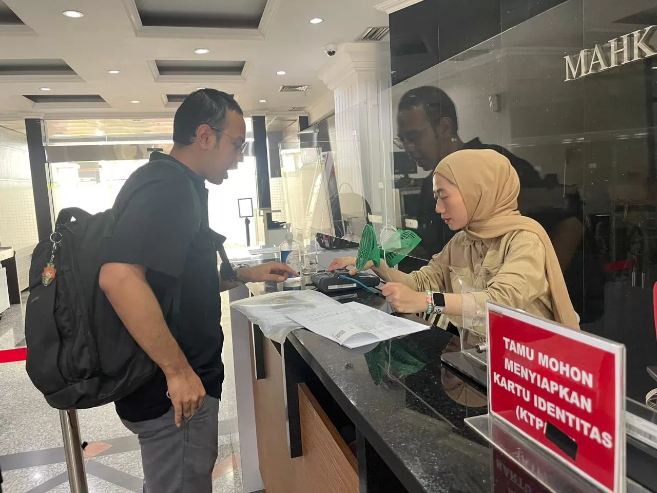 Permohonan mengakukan uji materi di Gedung Mahkamah Konstitusi (MK) (istimewa)