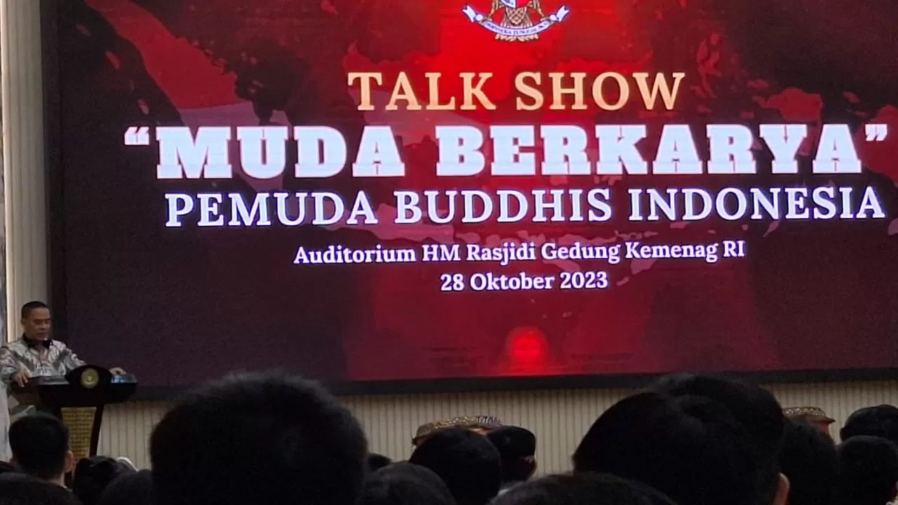 suasana talkshow muda berkarya (rini suryati)