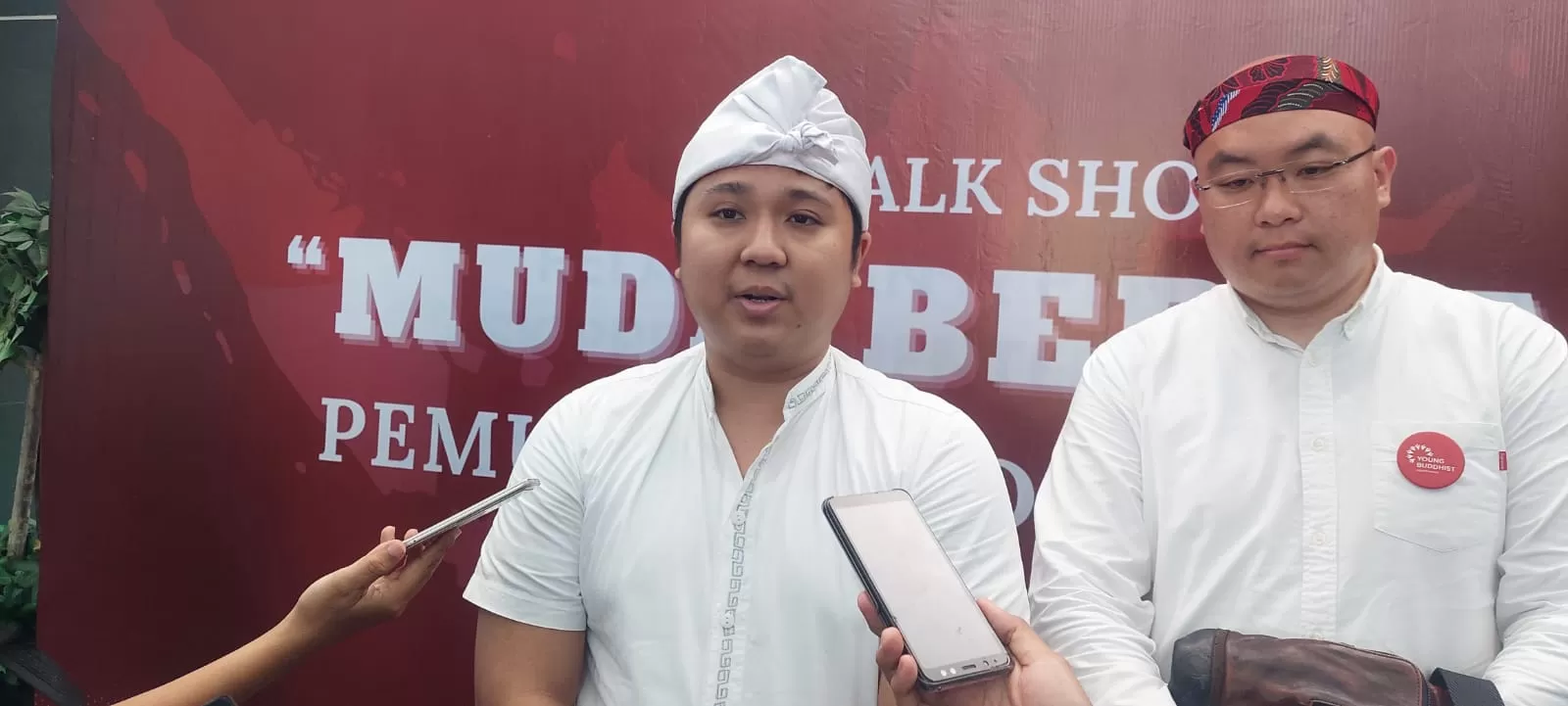  Ketua Umum Pemuda Theravada Indonesia Michael Kirana  (istimewa)