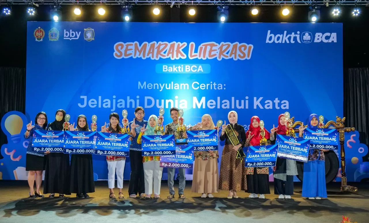Program semarak literasi bakti bca (istimewa)
