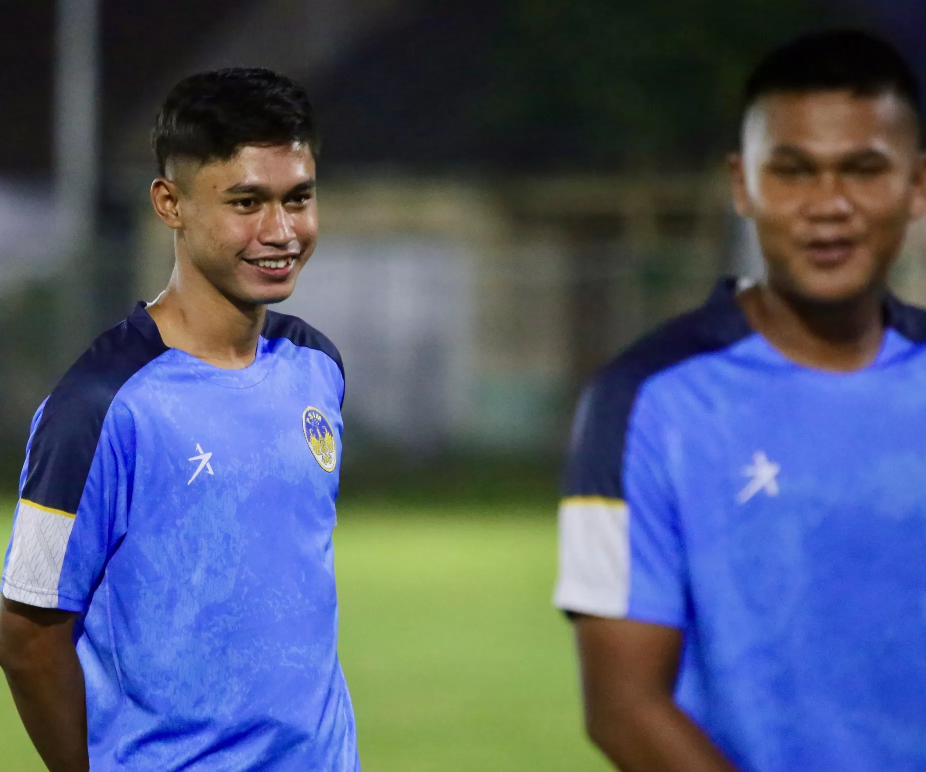 Nico dan Fadilla saat berlatih perdana dengan PSIM (dok PSIM)