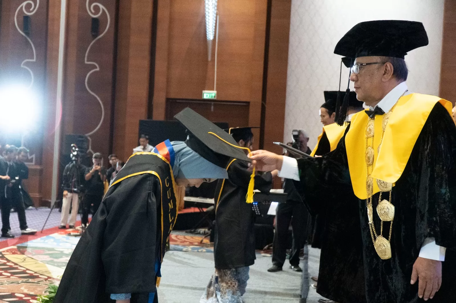 Pelaksanaan wisuda Universitas Respati Yogyakarta (UNRIYO) periode I Tahun Akademik 2023/2024  (Istimewa)