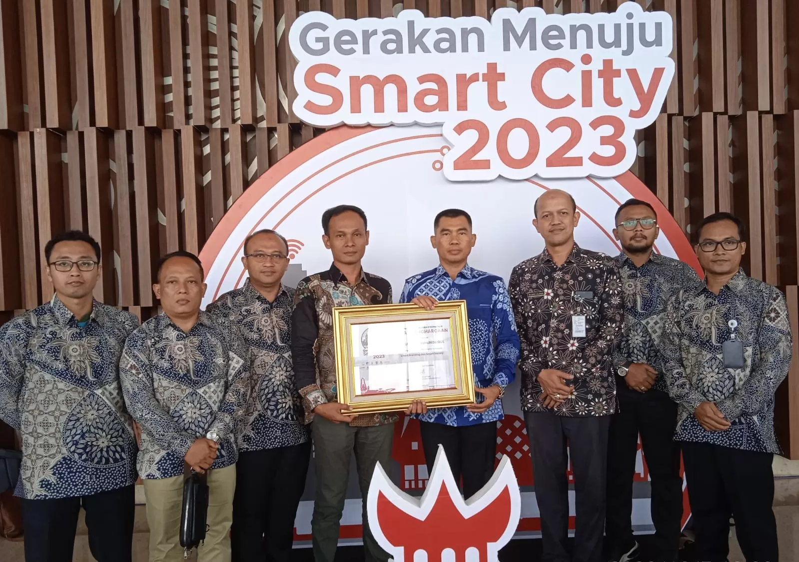 Kabupaten Gunungkidul mendapatkan penghargaan untuk kategori Smart Branding and Smart Society (Foto : istimewa)