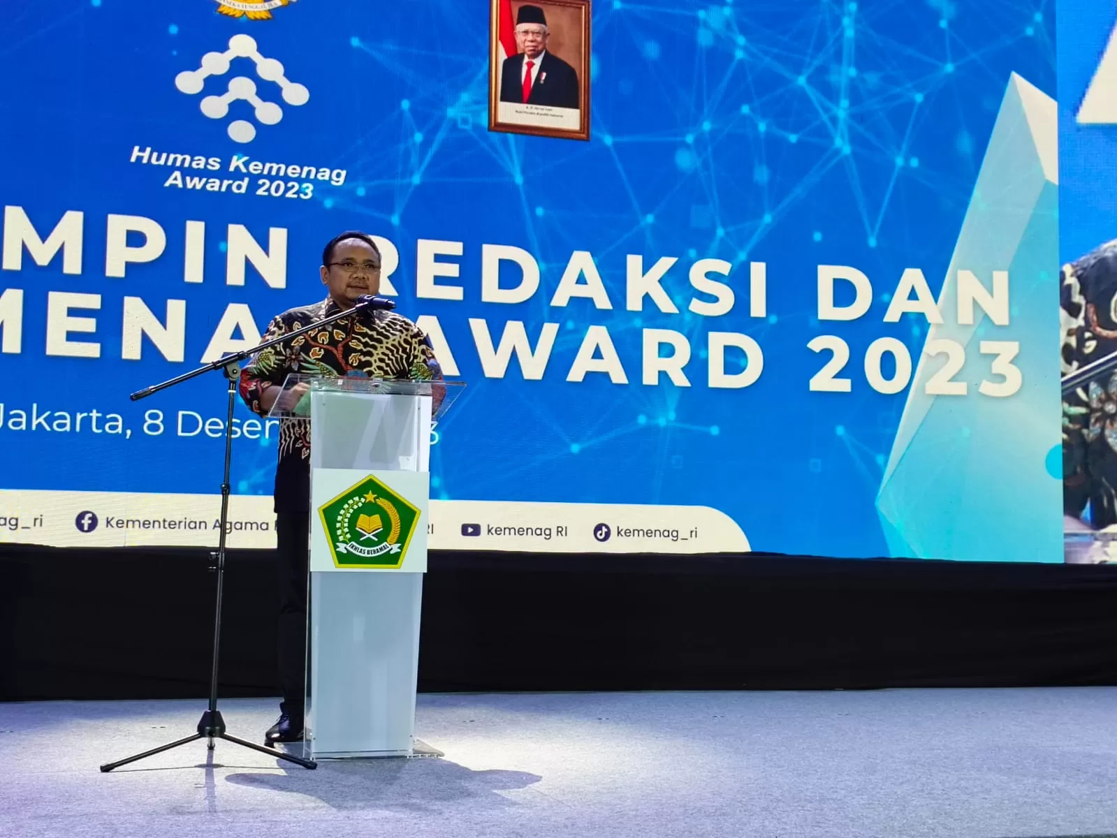 Menteri Agama Yaqut Cholil Qoumas  (Foto Istimewa)