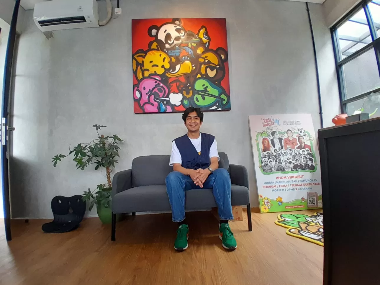 Mohamad Hidayat Rifai (30) atau Dadat sosok dibalik berdirinya CRSL, atau yang awal dirintis bernama Carousel. (istimewa)