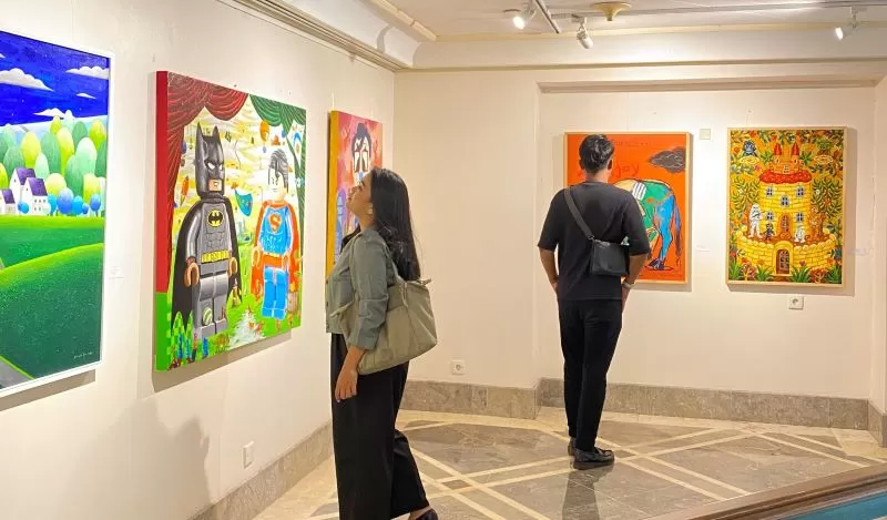 Pameran On The Way berlangsung di Melia Purosani Yogyakarta selama sebulan  (Istimewa) 