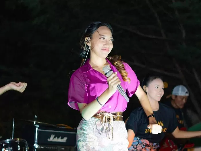 Jegeg Bulan pelantun Care Bebek  (Istimewa)