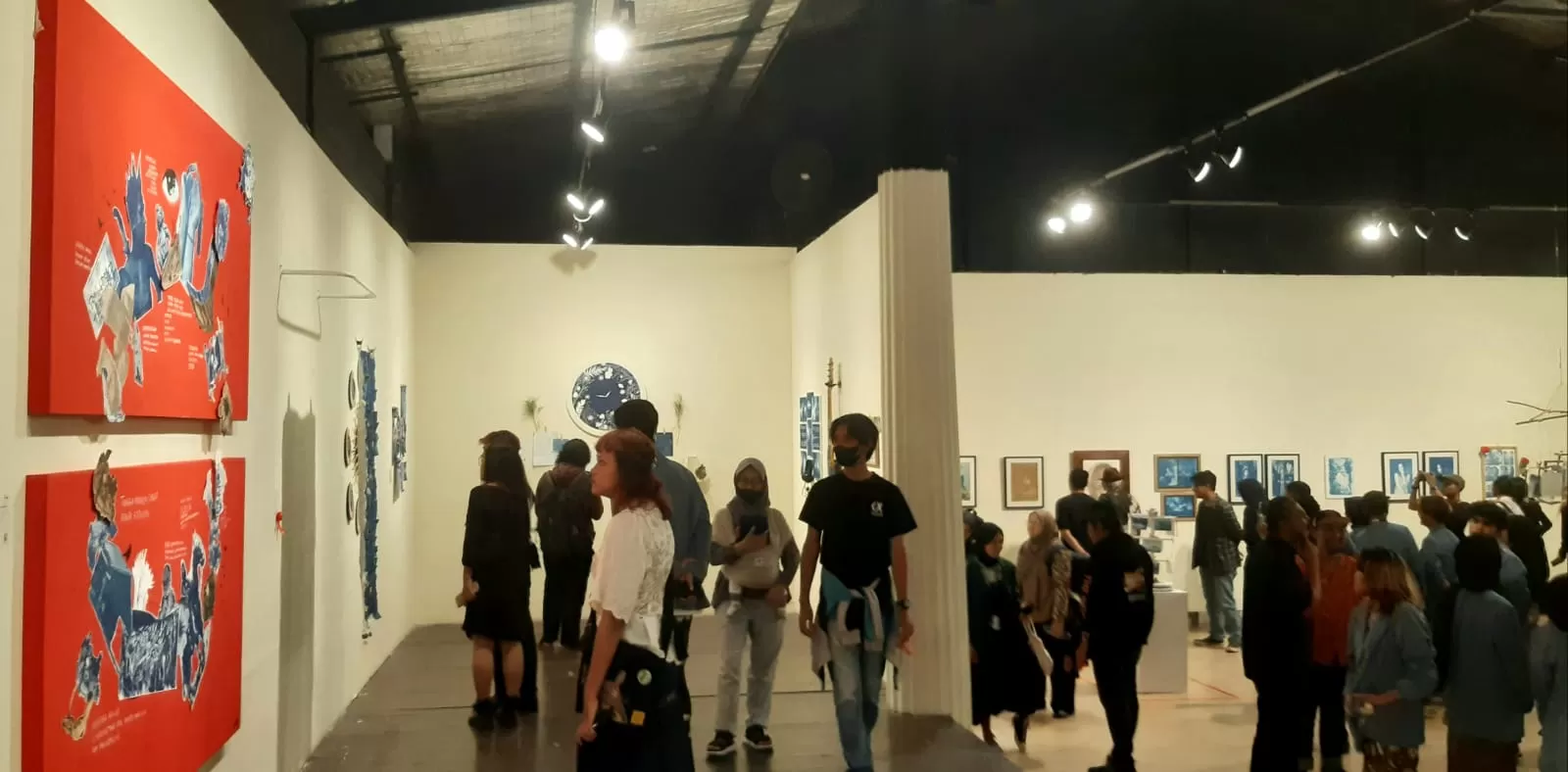  Pameran foto cetak tua Aphic Week #4 bertema 'Saujana'.&nbsp;Foto : Khocil Birawa